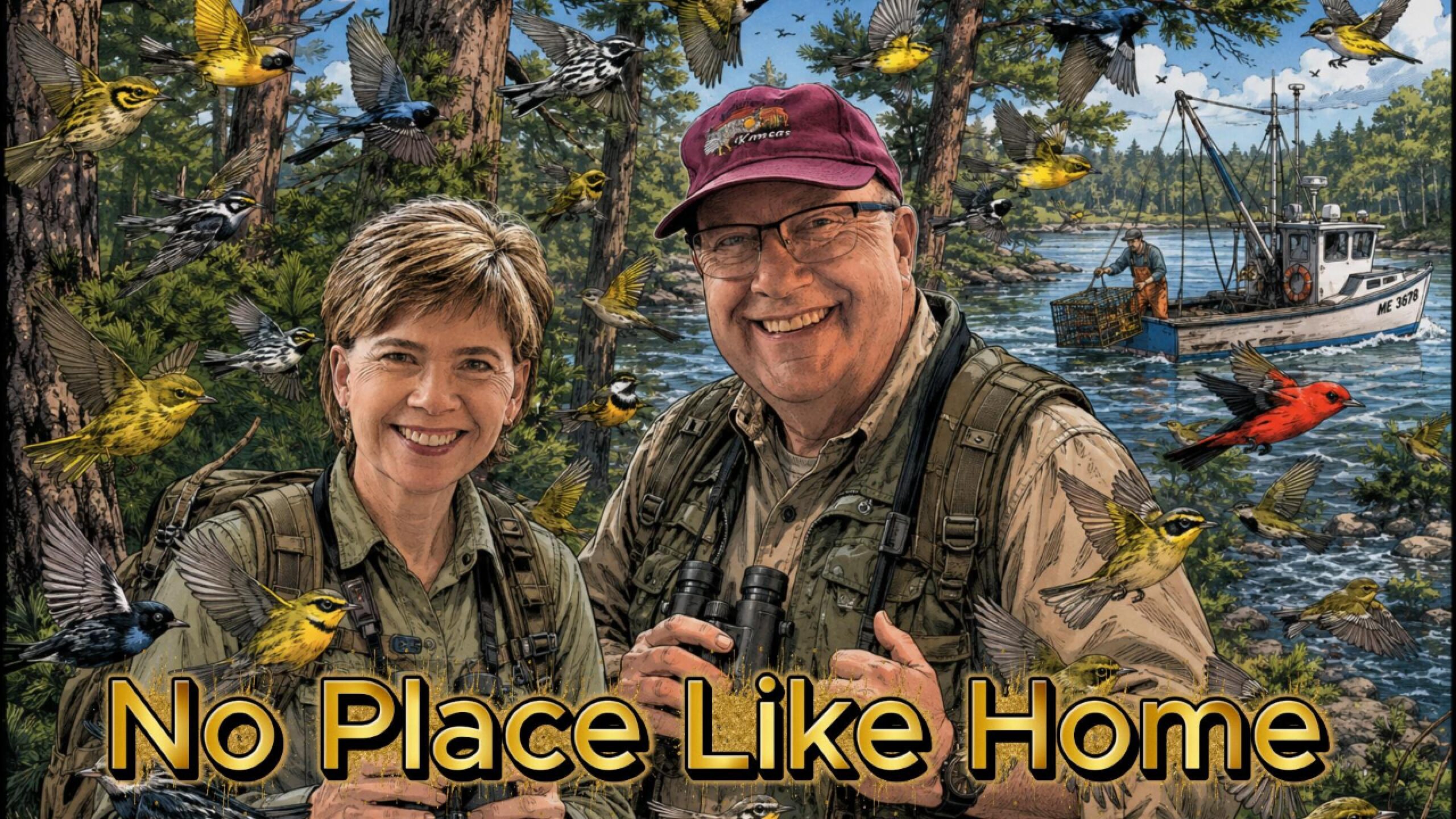 Ethan and Ingrid discover a birding hot spot in their own back yard.